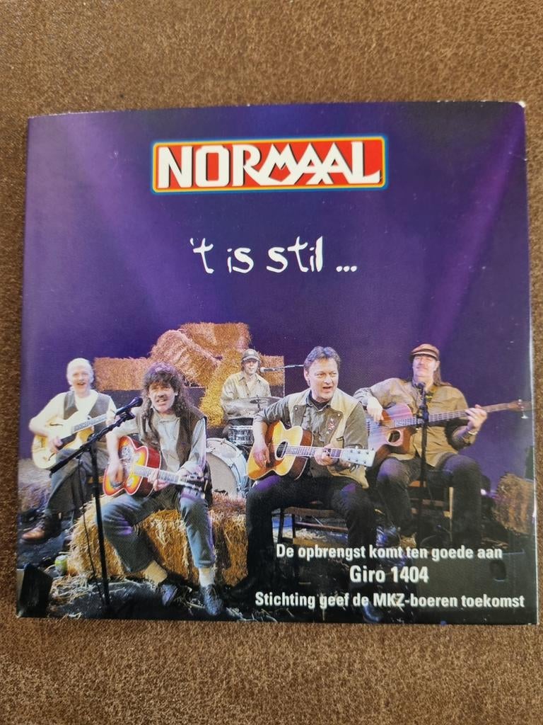 Normaal - 't Is Stil... CD Single (Streekmuziek), Ophalen of Verzenden, Gebruikt, Streekmuziek