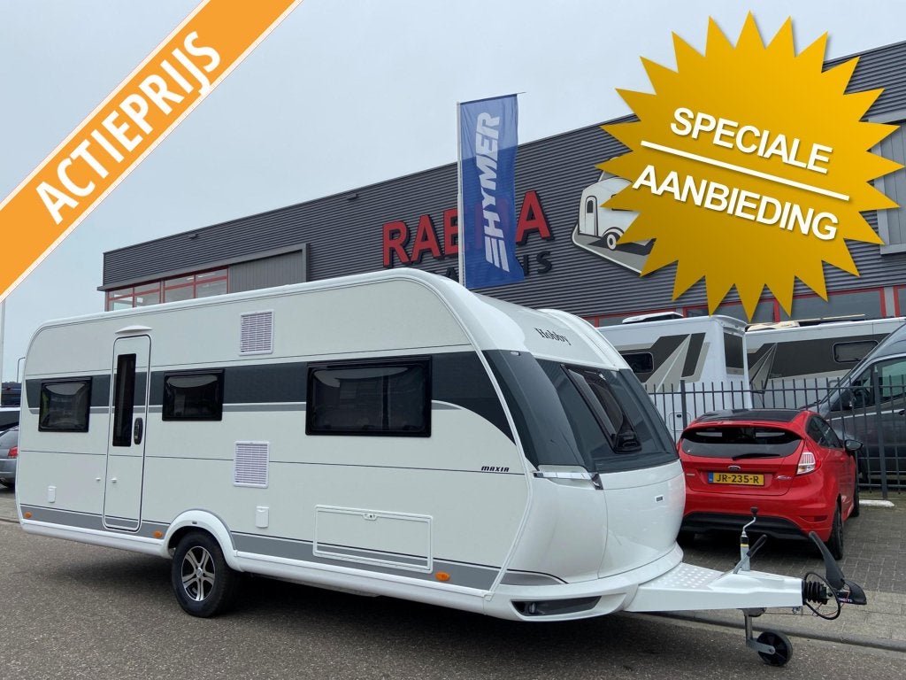 Hobby Maxia 585 UL Enkele bedden, rondzit 2025, Caravans en Kamperen, Rondzit, Hobby, 6 tot 7 meter, Overige typen