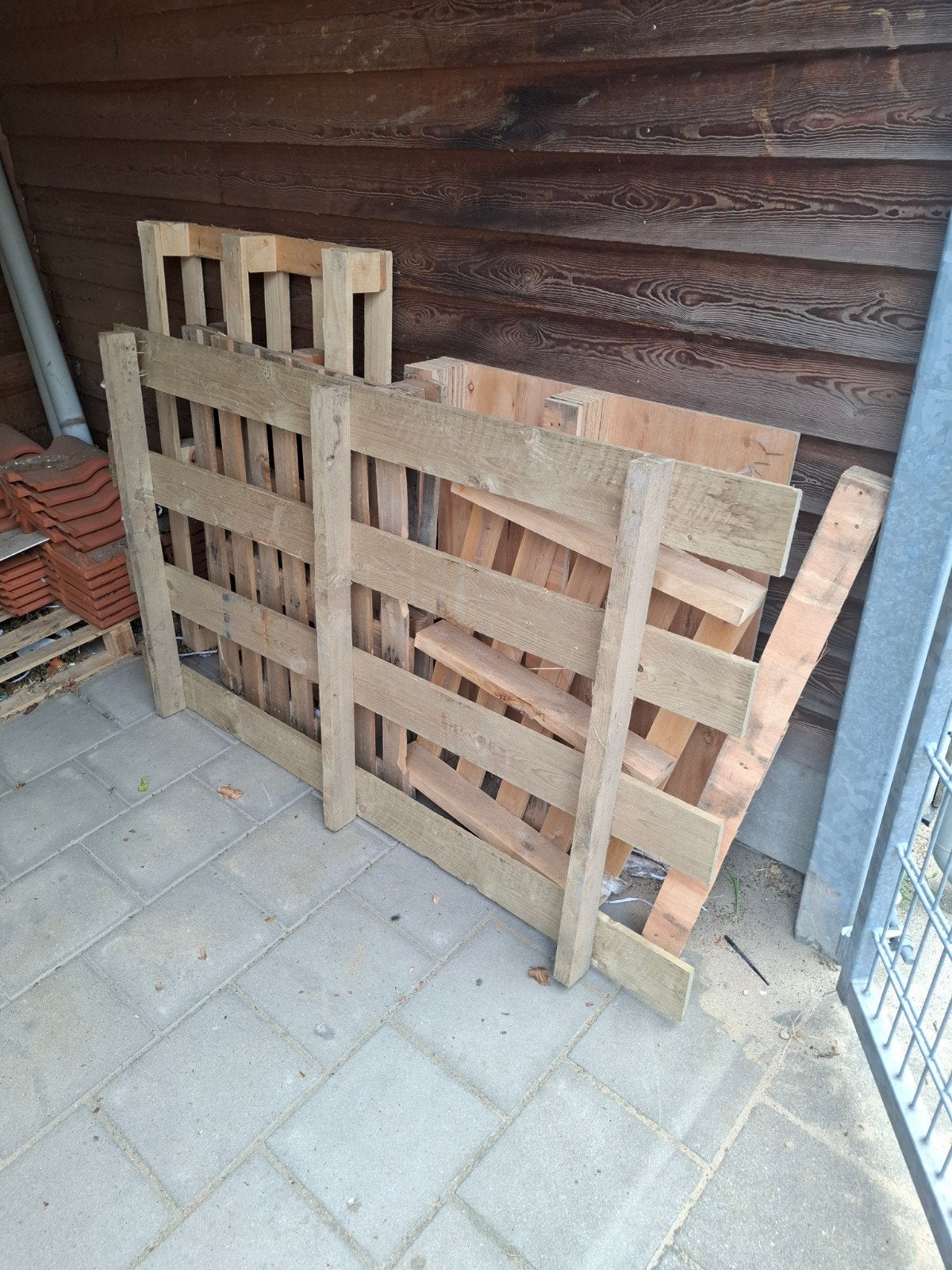pallet hout, Ophalen, Gebruikt, 25 tot 50 mm, Plank