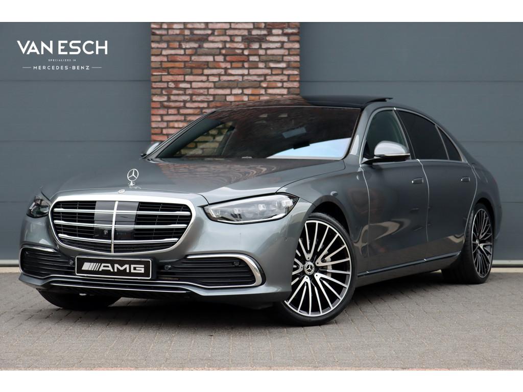 Mercedes-Benz S-Klasse 580 e 4MATIC Lang | Luchtvering | Ach, Auto's, Mercedes-Benz, Bedrijf, Te koop, S-Klasse, 360° camera, 4x4