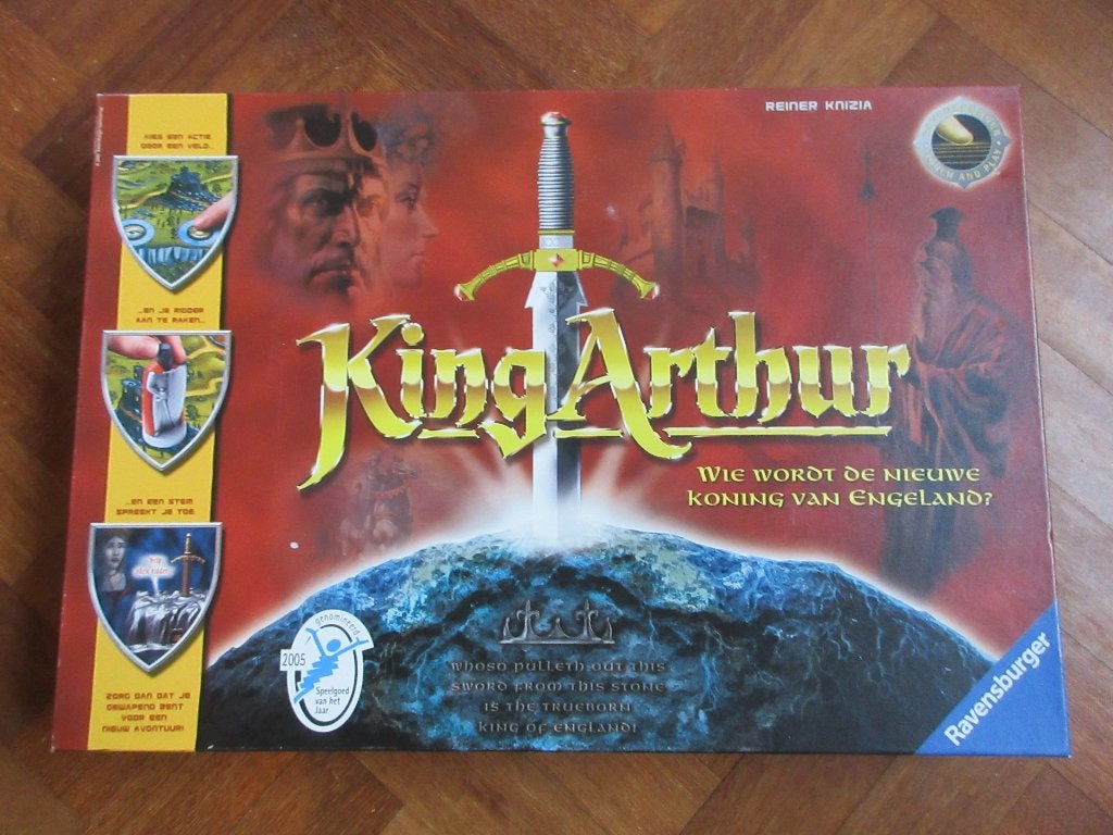King Arthur, Hobby en Vrije tijd, Gezelschapsspellen | Bordspellen, Een of twee spelers, Ophalen of Verzenden, Gebruikt