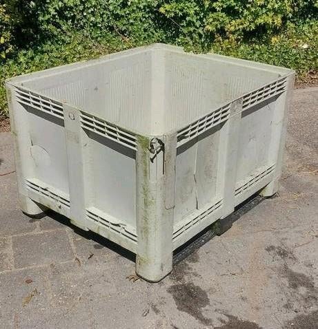 kunstof kubkist  palletbox, Doe-het-zelf en Verbouw, Kratten en Dozen, Ophalen, Gebruikt, 100 cm of meer, 60 cm of meer