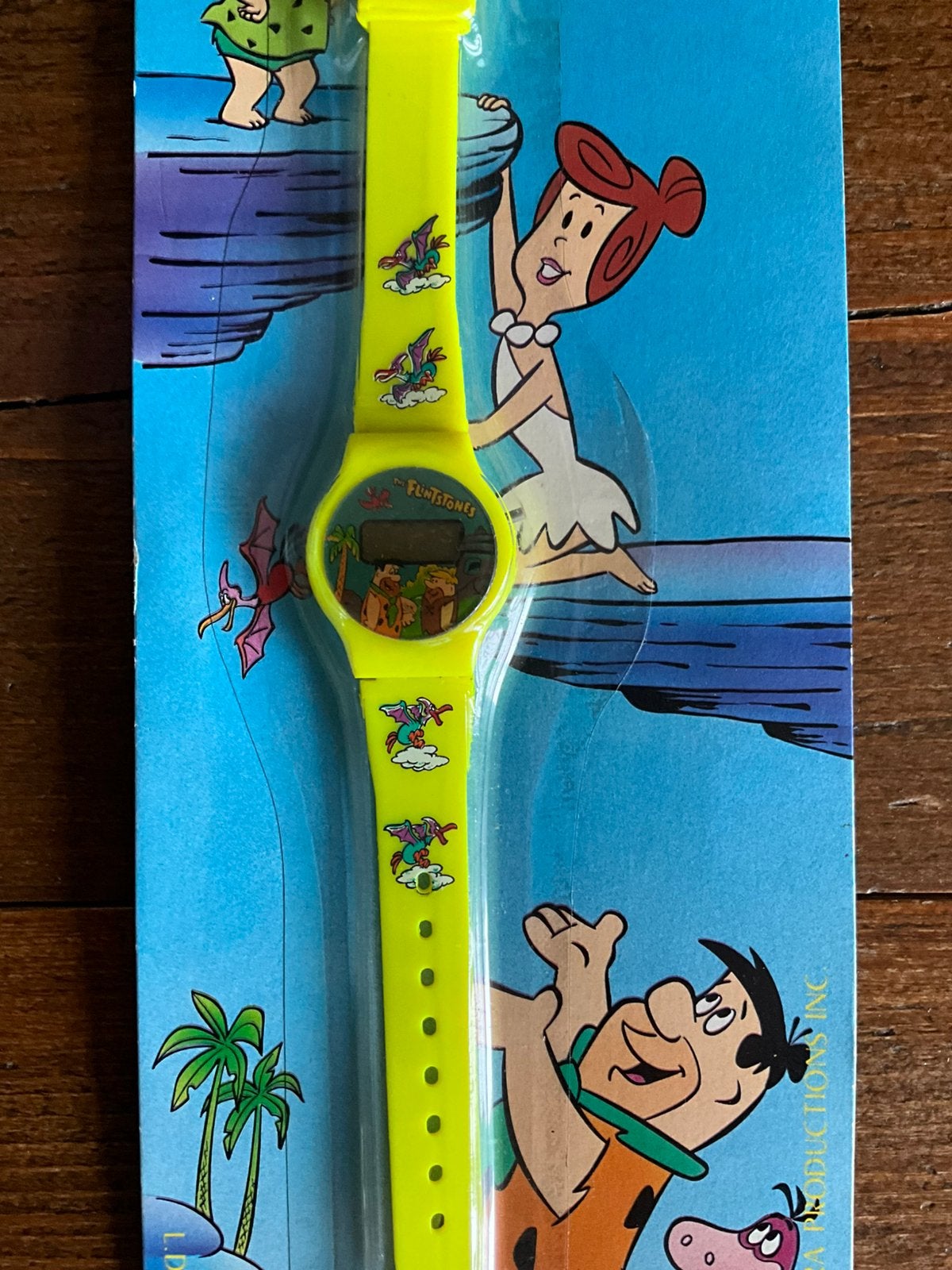 Vintage Fred Flinstone horloge geseald nieuw 1980., Verzamelen, Ophalen of Verzenden