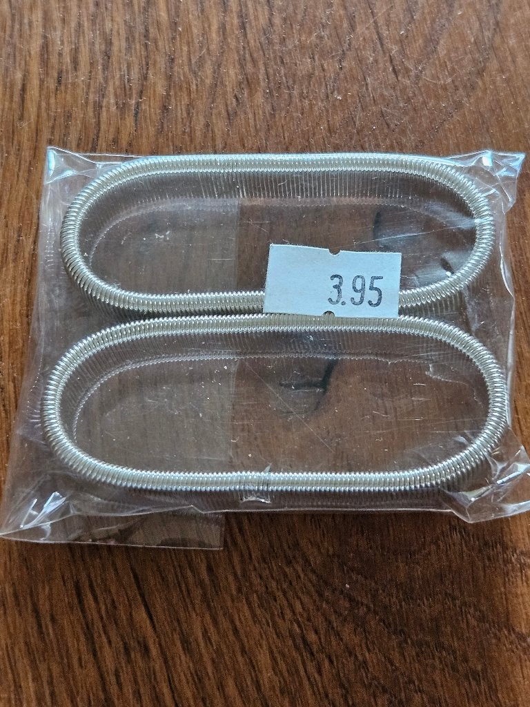 Mouwophouders zilverkleurig, Ophalen of Verzenden, Nieuw