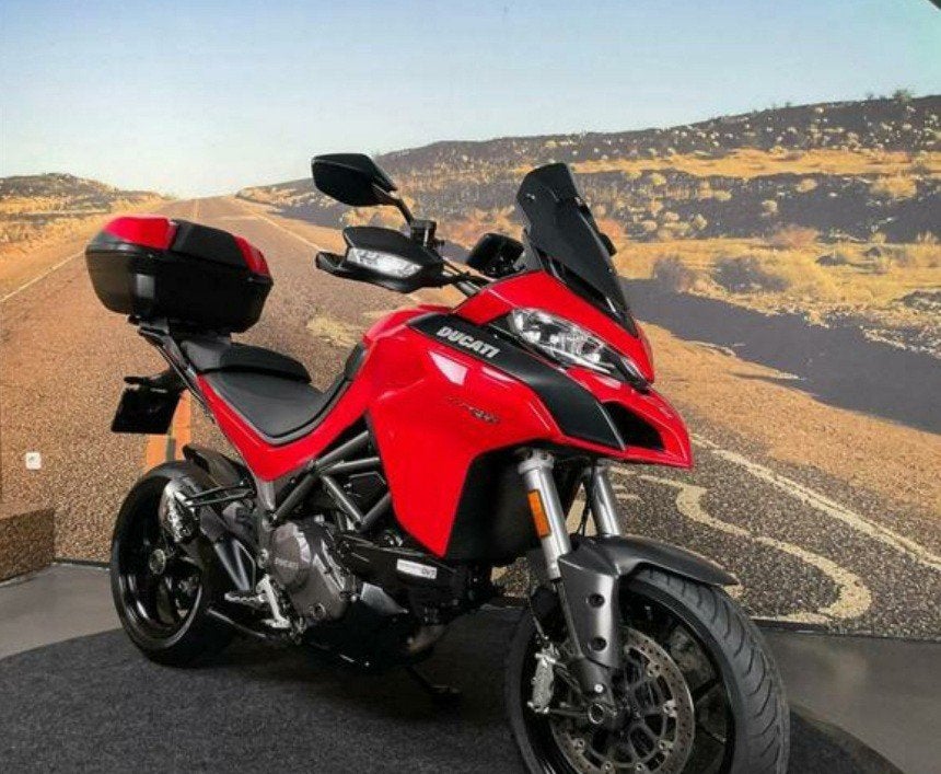 Ducati Multistrada 1260, 2018, 30dkm. Topkoffer, Termignoni., Particulier, 1260 cc, Toermotor, Sportuitlaat
