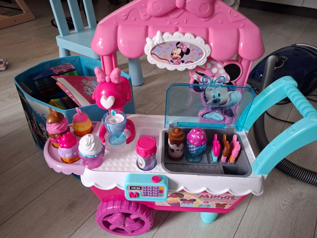 Leuke Minnie Mouse ijswagen - veel speelplezier!, Ophalen, Gebruikt, Meisje