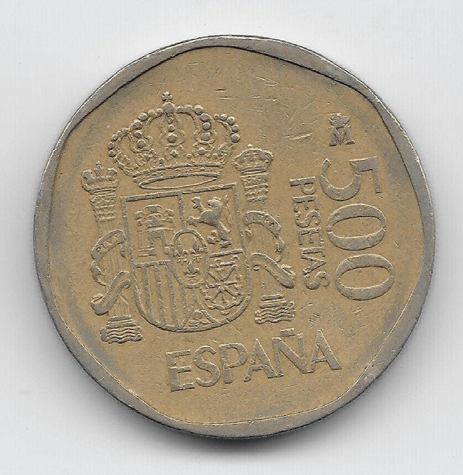 Spanje 500 pesetas 1990 KM# 831, Verzenden, Overige landen, Losse munt