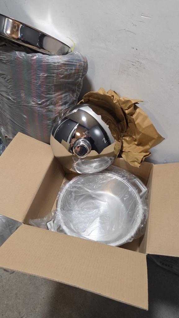 Simtronic wokpan, Ophalen, Nieuw, Rvs, Keramische plaat