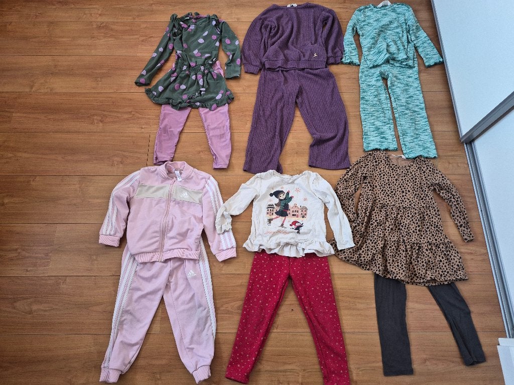 Meiden kledingpakket Najaar– 6 sets (Adidas, Z8, H&M e.a.), Ophalen of Verzenden, Zo goed als nieuw, Meisje