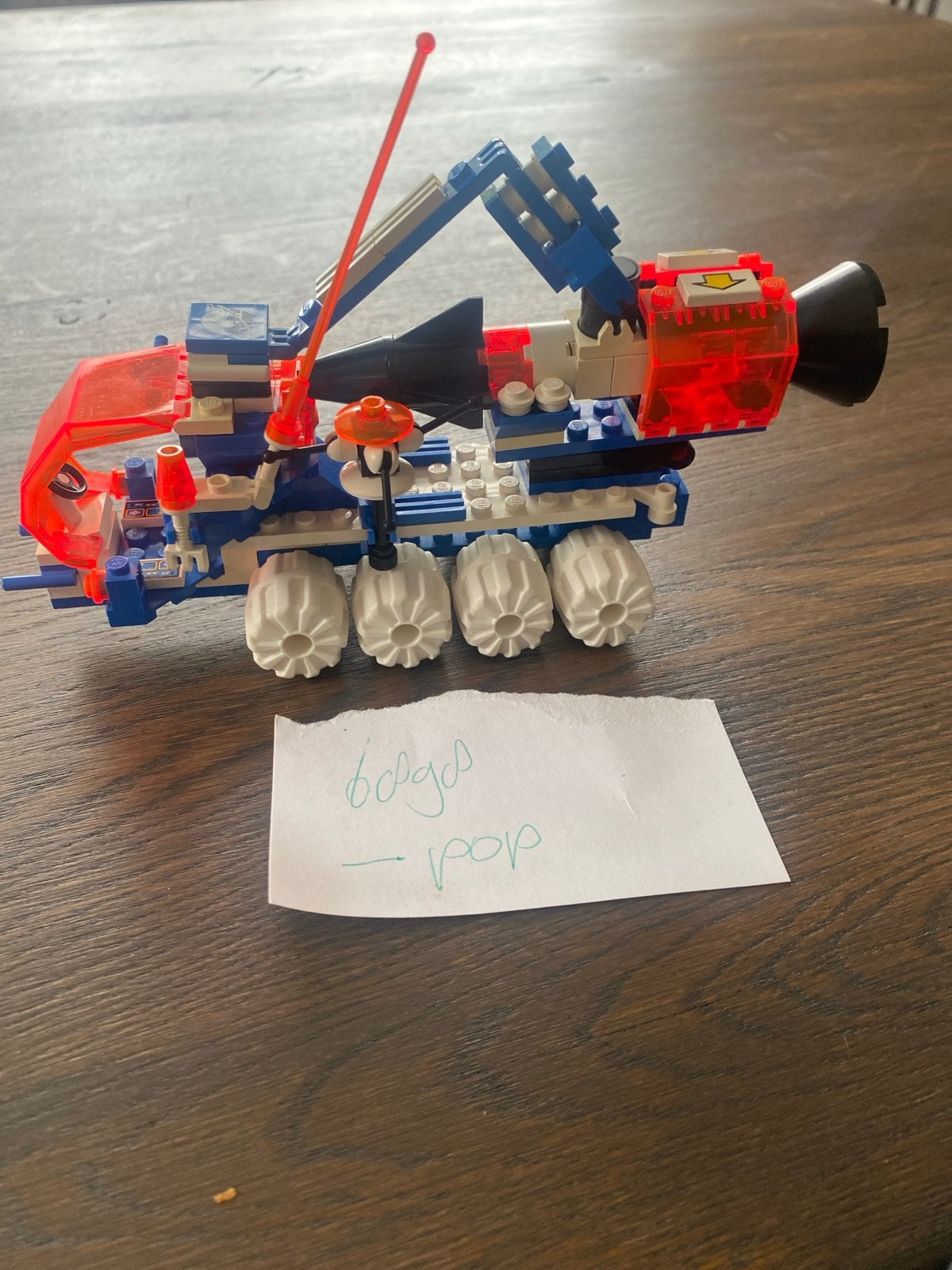 Lego 6898 Vintage LEGO Ruimtevoertuig met Astronaut, Ophalen of Verzenden, Gebruikt, Overige merken