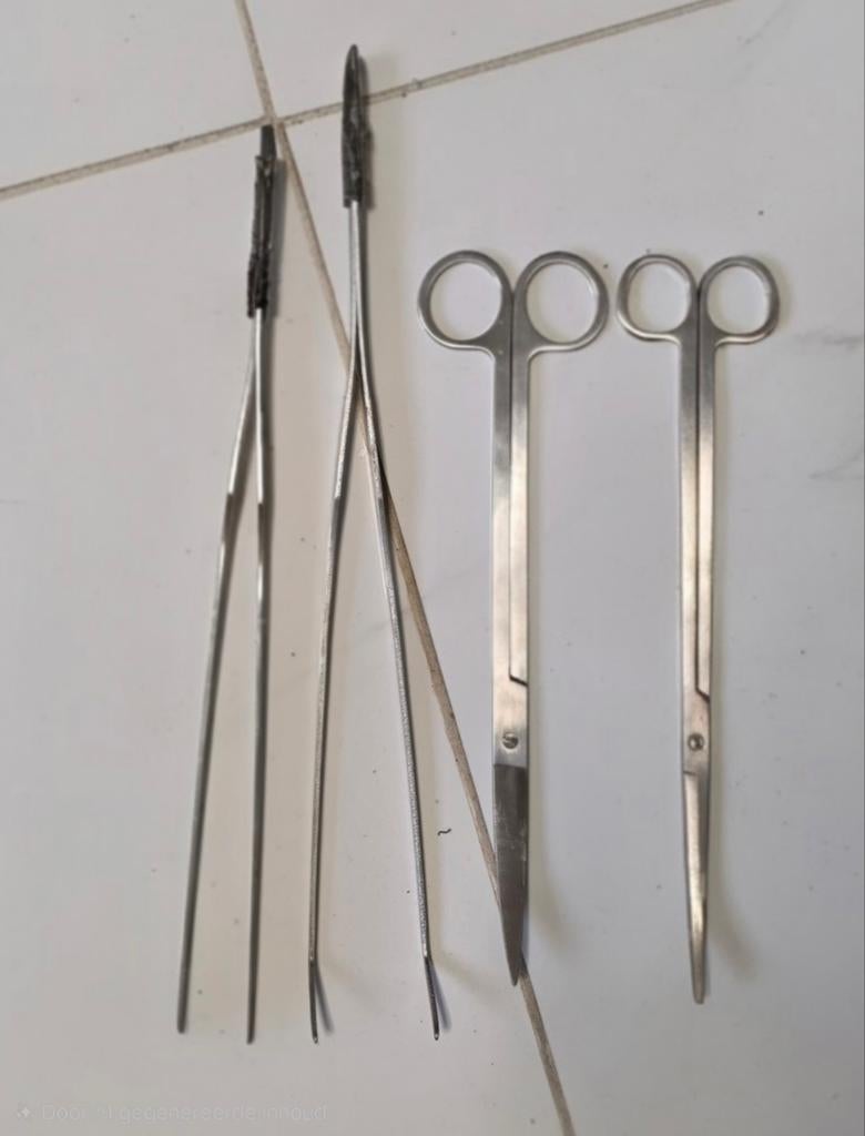 Aquarium aquascape tool set, Ophalen of Verzenden, Zo goed als nieuw