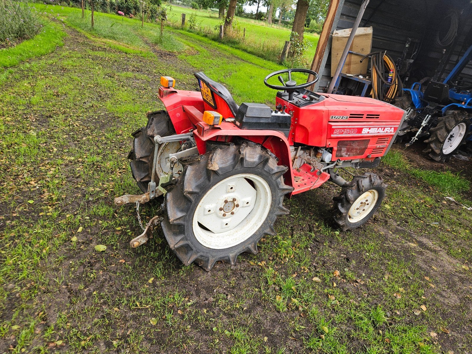 Shibaura SP 1540 Nette Trekker met NL Kenteken 4WD, Gebruikt, Tot 2500, Tot 80 Pk, Ophalen