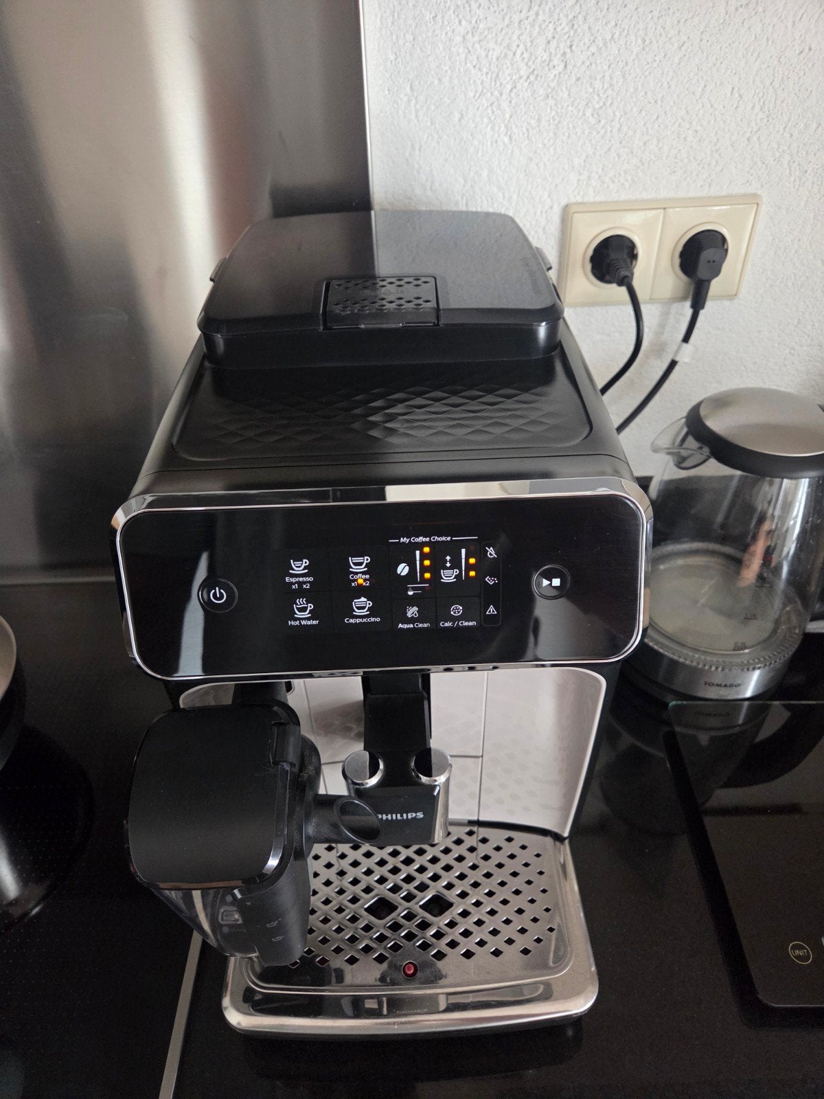 Philips 2200-serie LatteGo, Witgoed en Apparatuur, Ophalen of Verzenden, Gebruikt, Koffiemachine