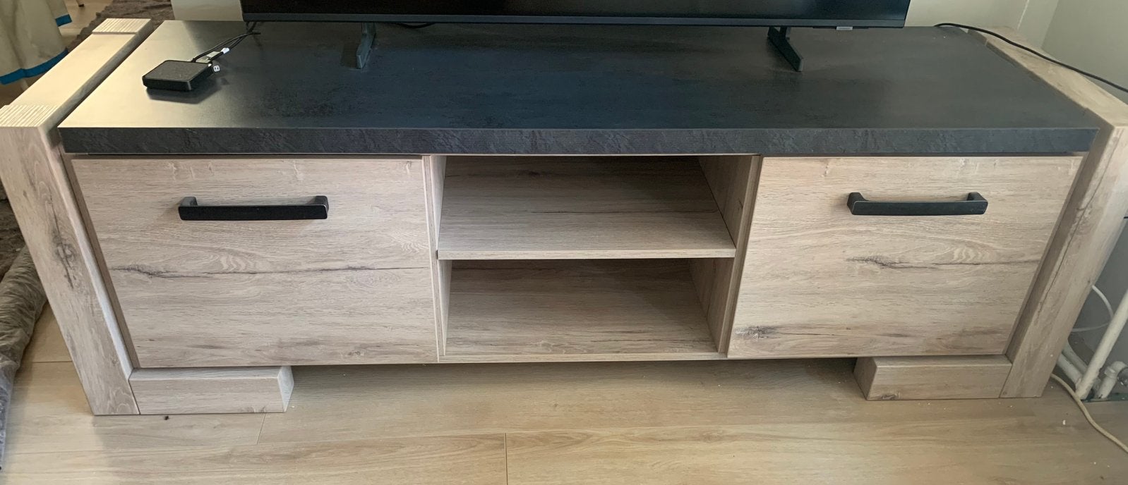 Tv meubel, Ophalen, 150 tot 200 cm, Zo goed als nieuw, Minder dan 100 cm