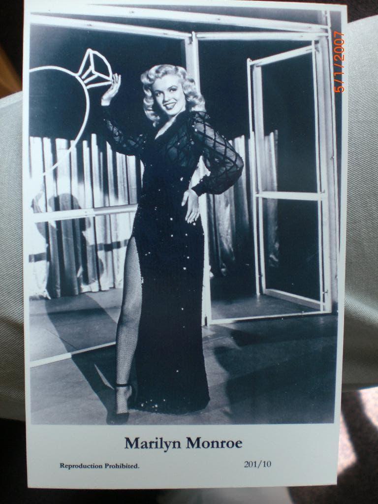 kaart Marilyn Monroe 8, Ophalen of Verzenden, 1980 tot heden, Ongelopen, Sterren en Beroemdheden