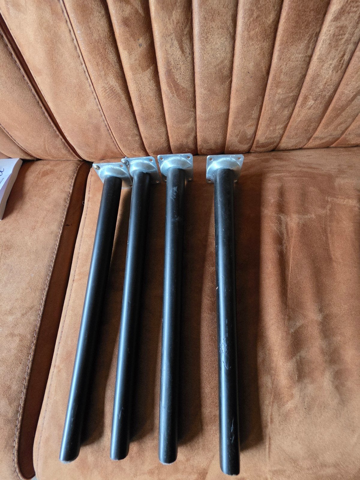 URBNLIVING Meubelpootjes Zwart Hout - Set van 4, Huis en Inrichting, Ophalen of Verzenden, Gebruikt