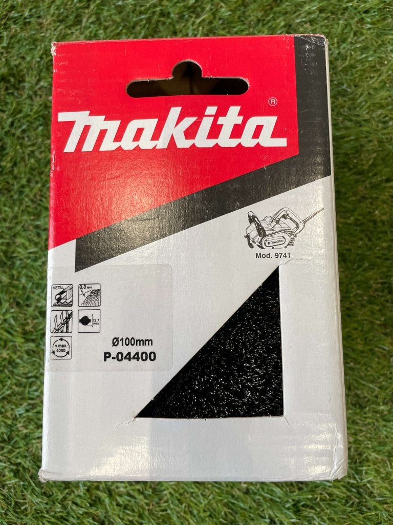 Makita P-04400 Staaldraadborstel - 100x120mm, Niet ingevuld, Niet ingevuld, Nieuw, Ophalen of Verzenden