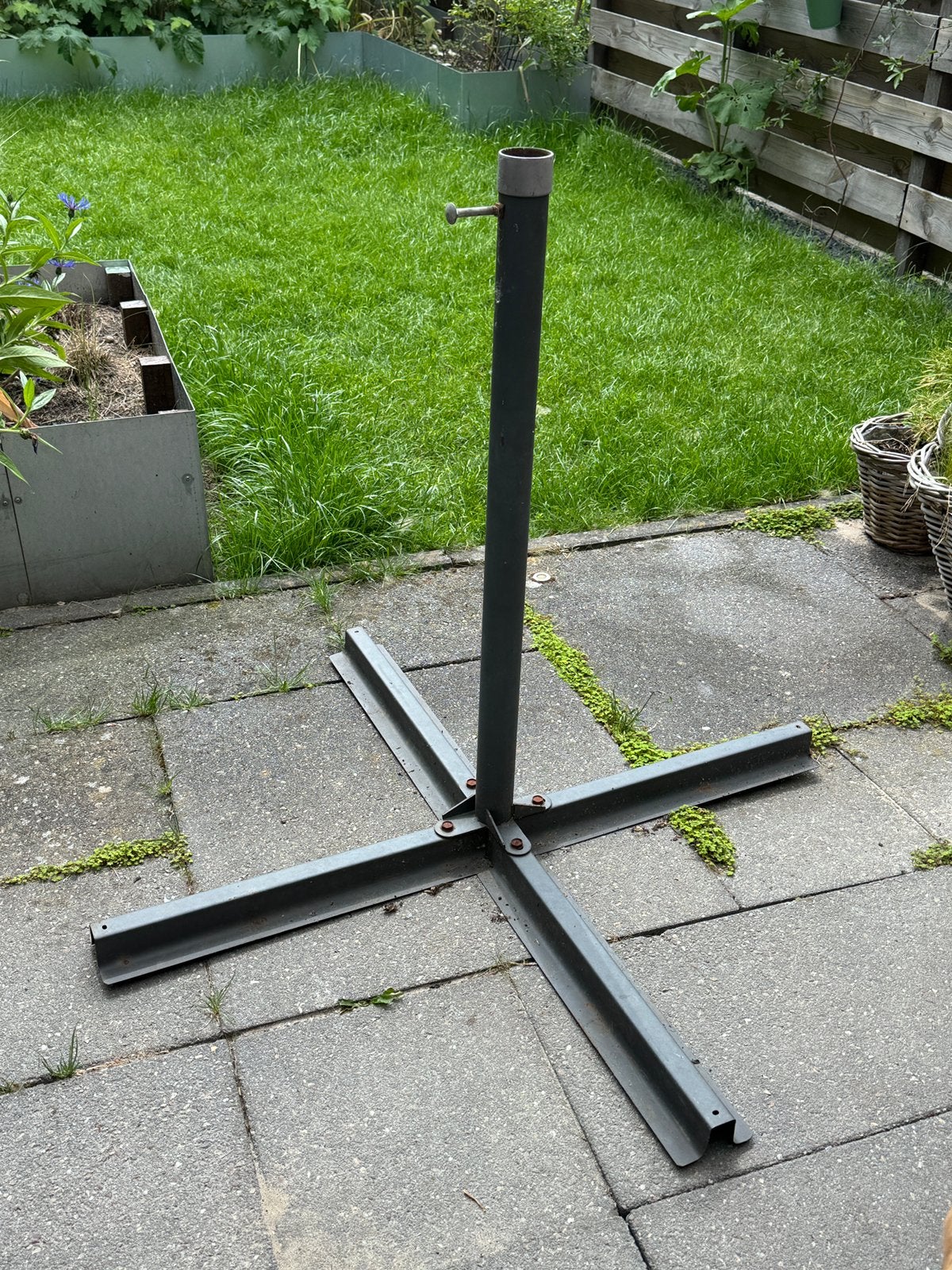 Parasolvoet, Ophalen, Gebruikt, Minder dan 1 meter, Parasolvoet
