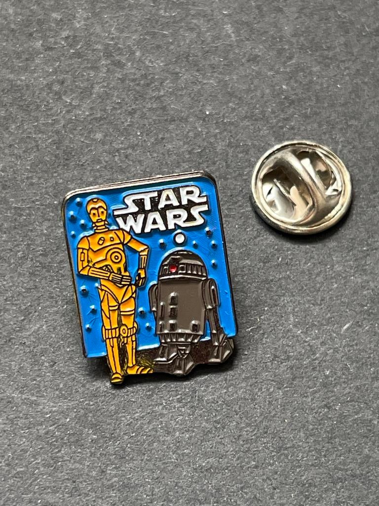 Star Wars C-3PO & R2-D2 Pin - Verzamelobject, Gebruikt, Overige typen, Ophalen of Verzenden, Nvt