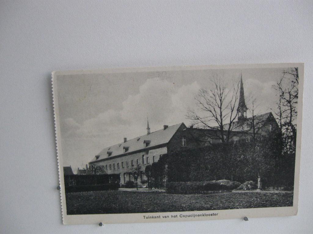 9900 Tilburg, tuin Capuciijnerklooster 1940, Verzenden, 1920 tot 1940, Noord-Brabant