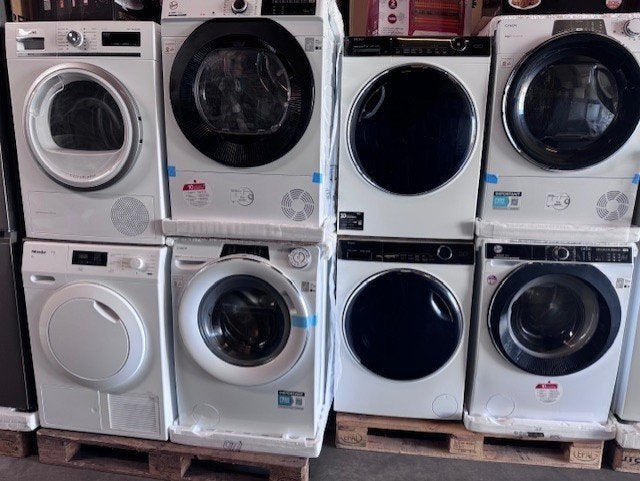 A-merken wasdrogers/wasmachines met garantie, Witgoed en Apparatuur, Wasdrogers, Ophalen, Minder dan 85 cm, 8 tot 10 kg, Nieuw