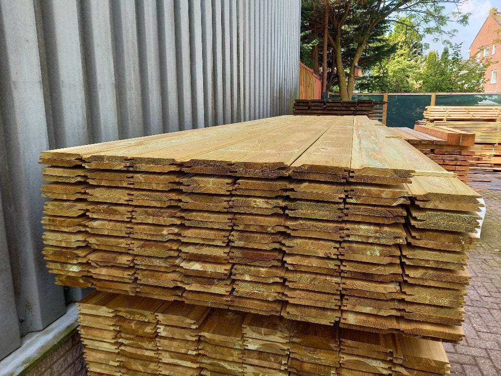Geïmpregneerde rabatdelen, geïmpregneerd grenen rabat, tuin, Ophalen, Nieuw, 250 cm of meer, Planken