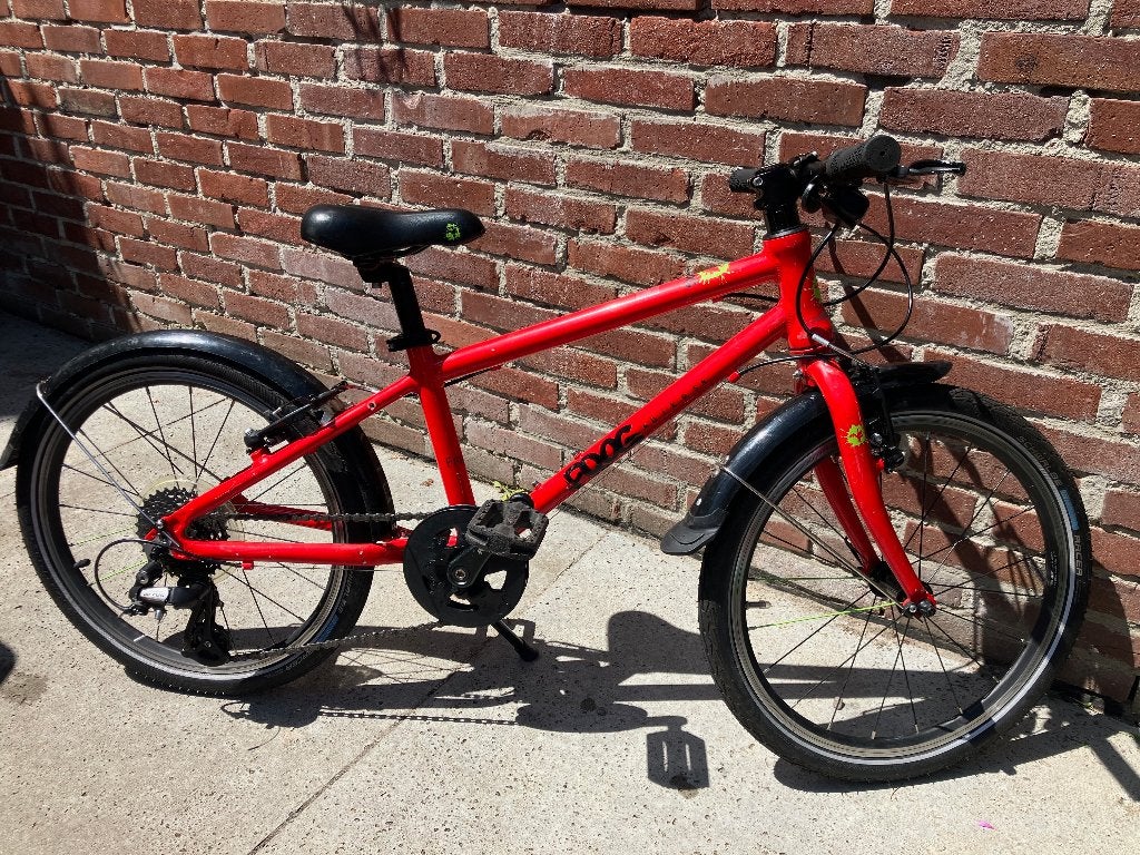 Frog 55 kinderfiets rood - 20 inch wielgrootte (5-7 jaar), Ophalen, 20 inch of meer, Gebruikt, Frog Bikes