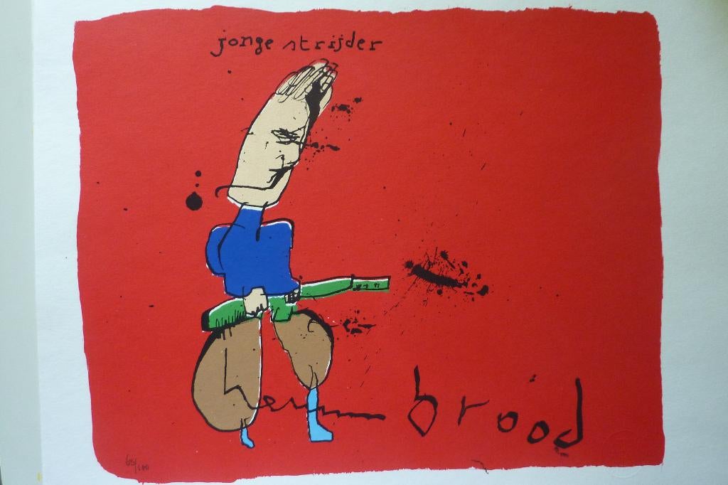 Herman Brood zeefdrukserie, Verzenden