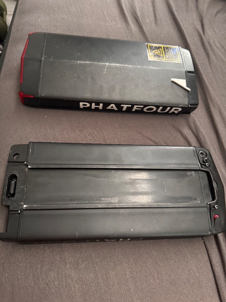 Phatfour accu, Fietsen en Brommers, Ophalen, Gebruikt