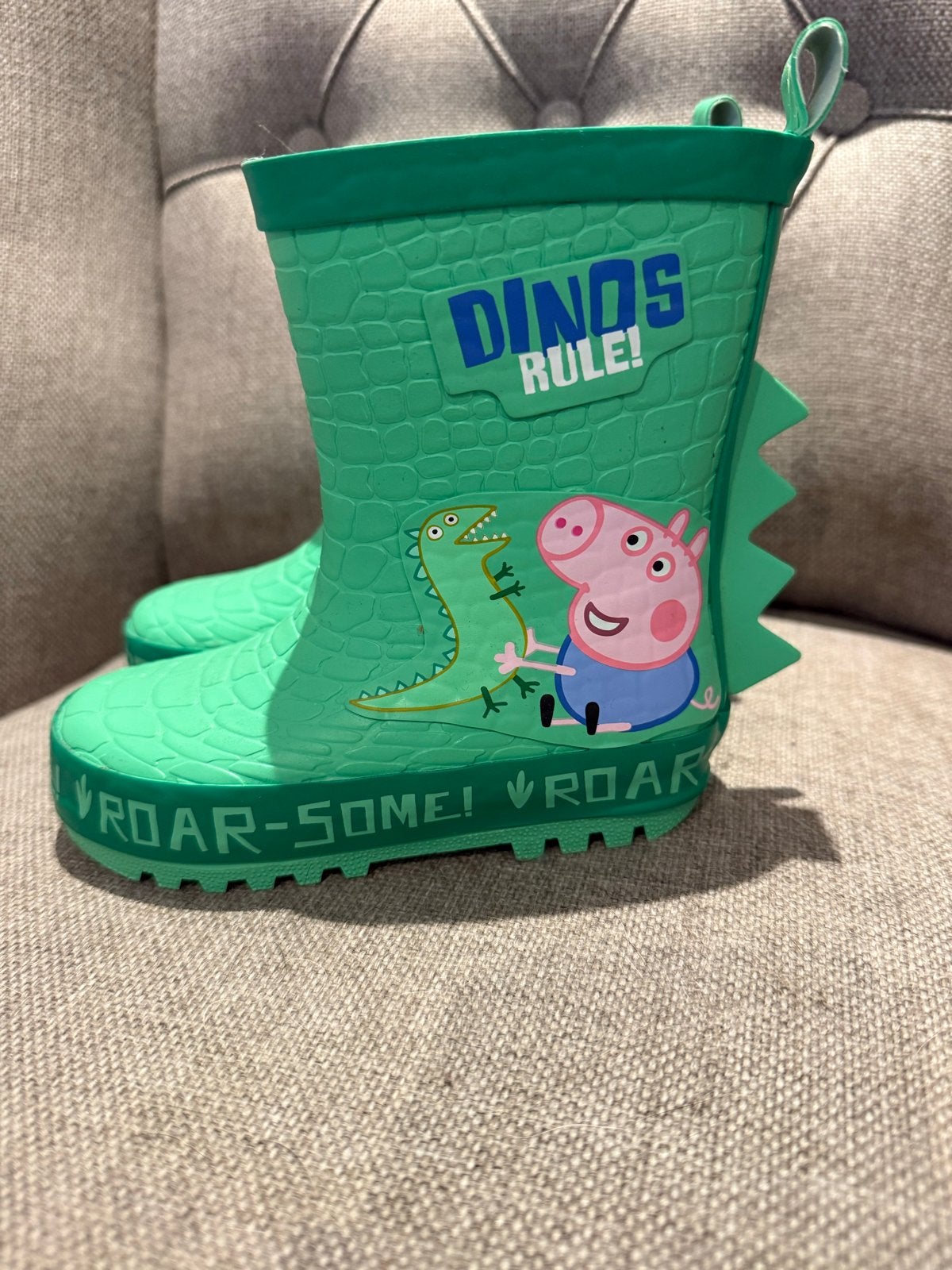 Dino/Peppa Pig kplaarzen maat 23 - Nieuwstaat, Ophalen of Verzenden, Nieuw, Laarzen