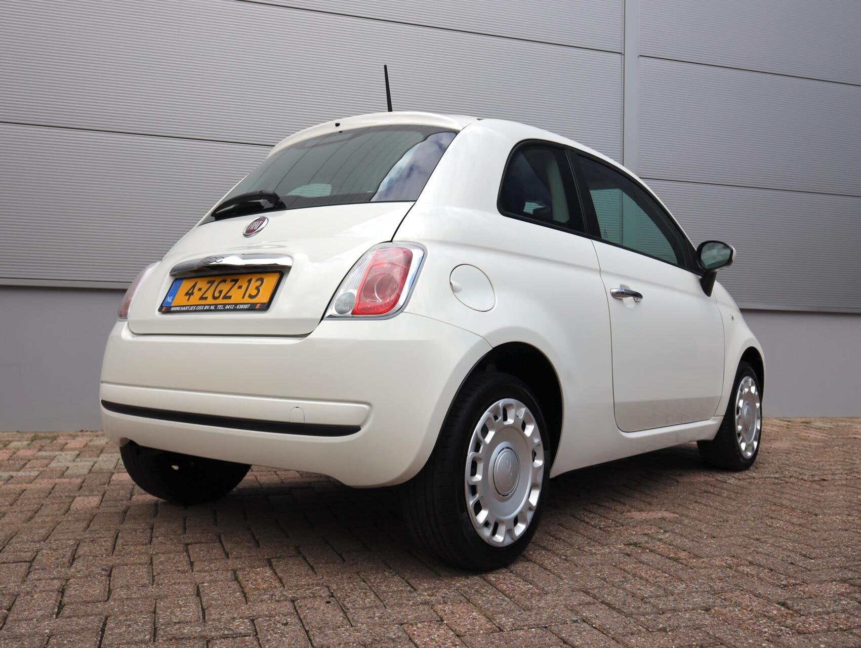 Fiat 500 1.0 TwinAir Pop (Vol-Opties!) NL-auto, Auto's, Voorwielaandrijving, Gebruikt, Wit, Origineel Nederlands