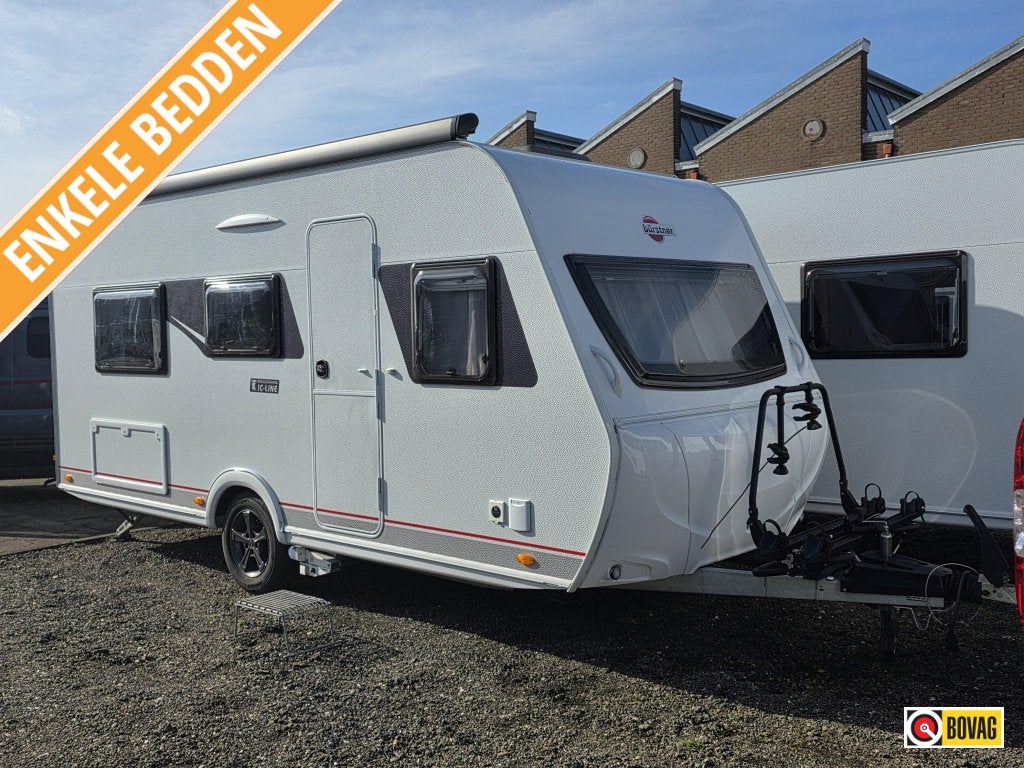 Bürstner Premio Life 480 TL IC-Line, Caravans en Kamperen, Caravans, Standaardzit, Bedrijf, Bürstner, 5 tot 6 meter