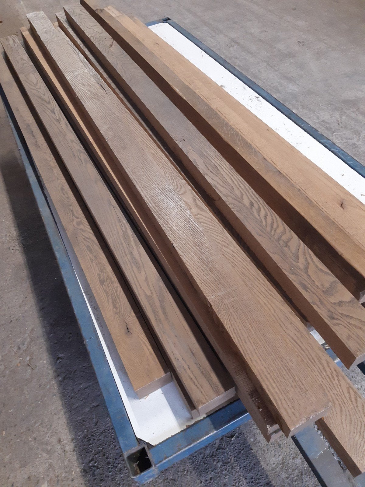 partij gebruikte massief eiken kepers 55 x 80 mm, 2 m lang, Ophalen, Eiken, Minder dan 200 cm, Plank