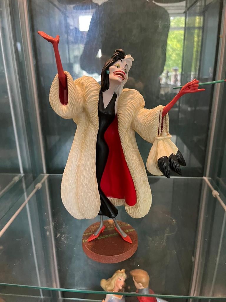 WDCC Cruella- Anita Daahling, Verzamelen, Disney, Ophalen of Verzenden, Zo goed als nieuw, Beeldje of Figuurtje