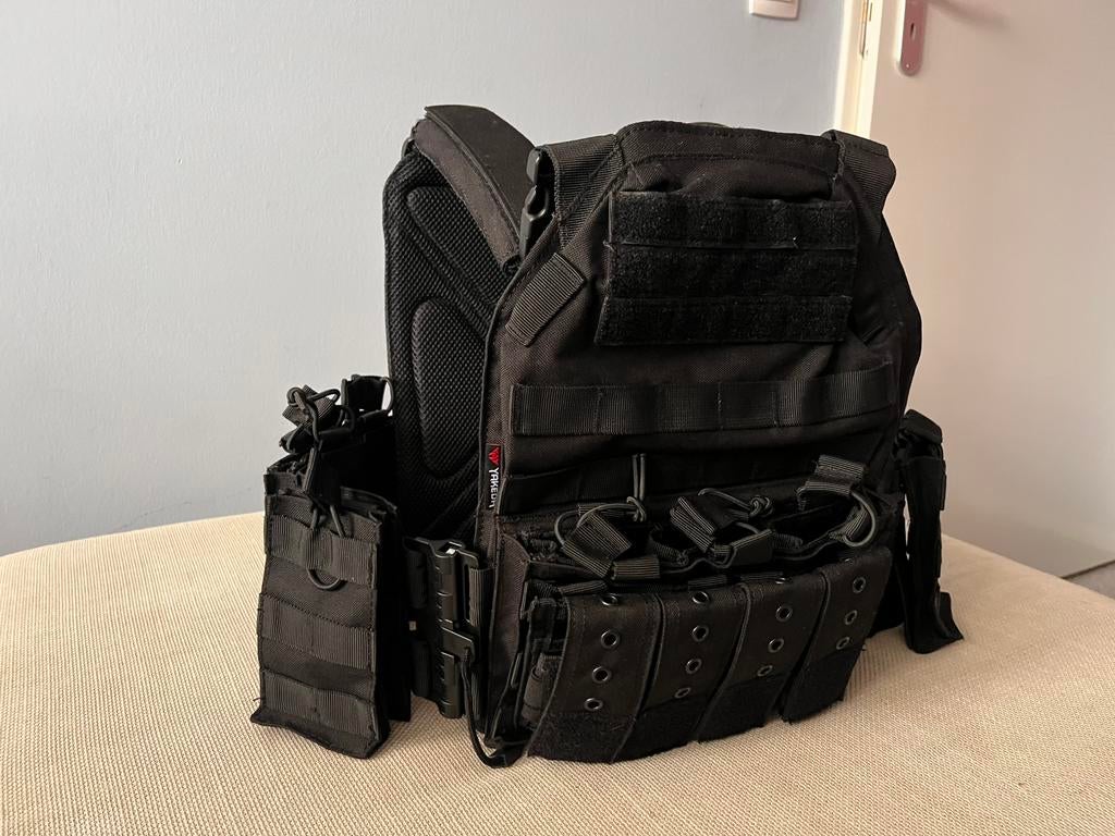 Paintball marker Tactical Vest / Plate Carrier, Ophalen of Verzenden, Zo goed als nieuw