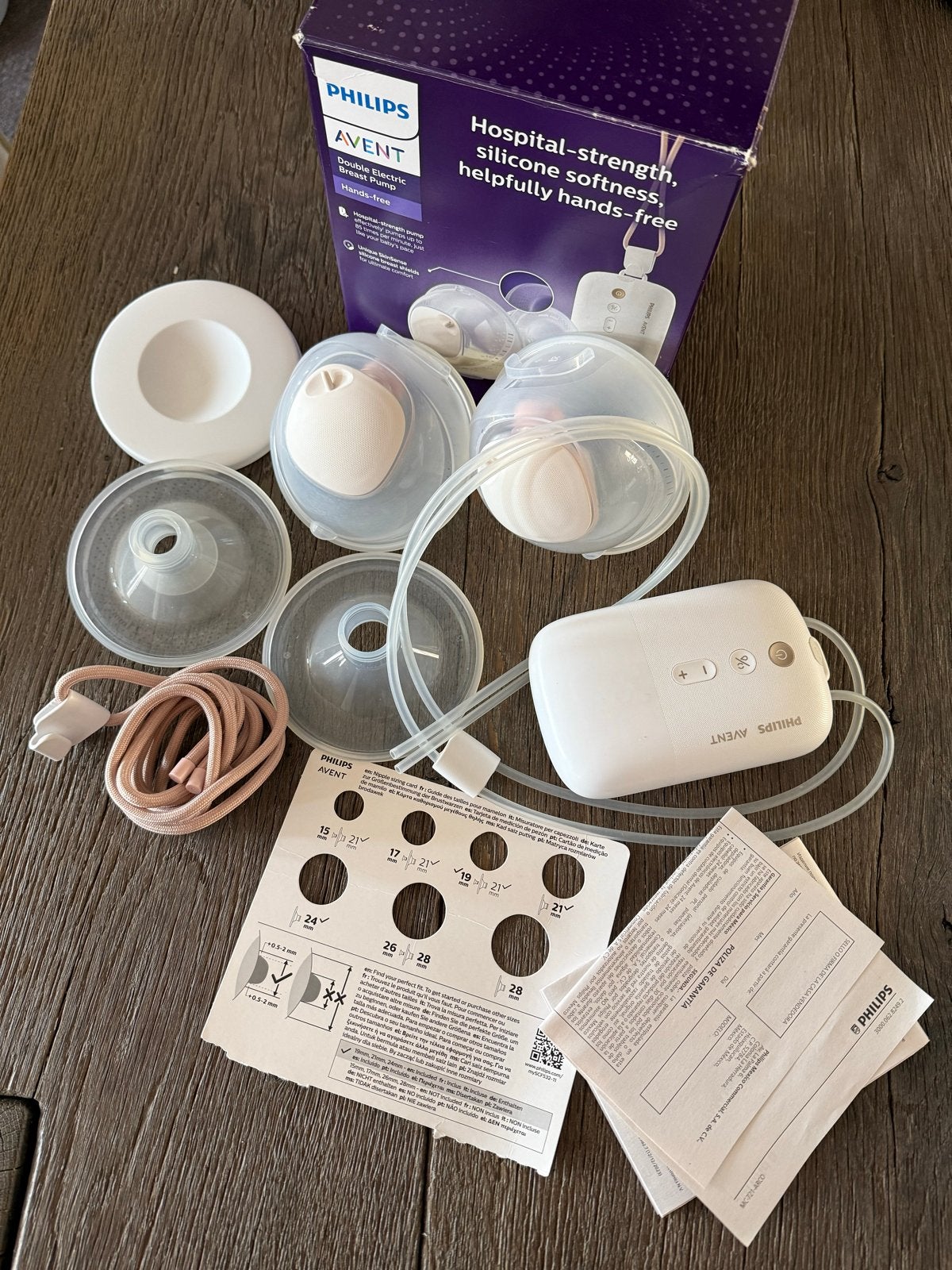 Philips Avent Elektrische Borstkolf - Handsfree, Ophalen of Verzenden, Zo goed als nieuw