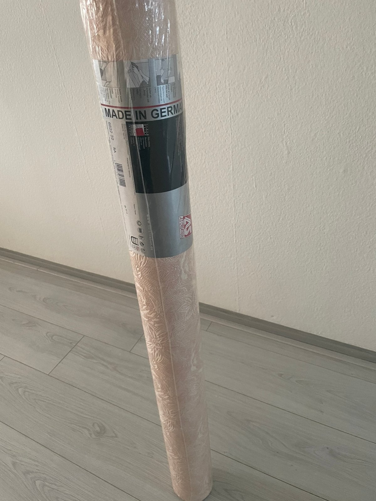 Nieuw 7 rollen geseald Vliesbehang extra lang/breed, Ophalen, Overige merken, Beige, Structuur