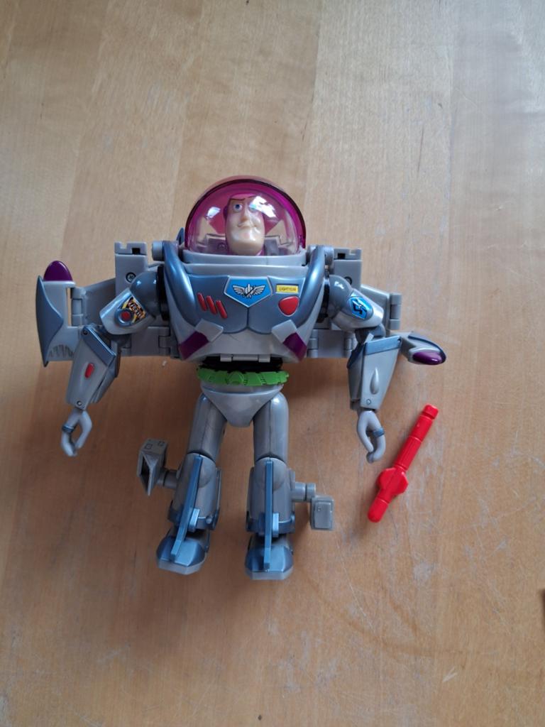 Disney Rare Buzz Lightyear transformer, Ophalen of Verzenden, Overige figuren