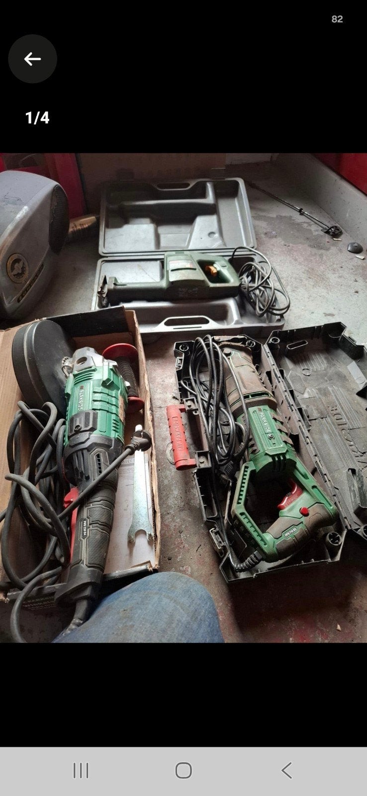 electrische gereedschap, Ophalen