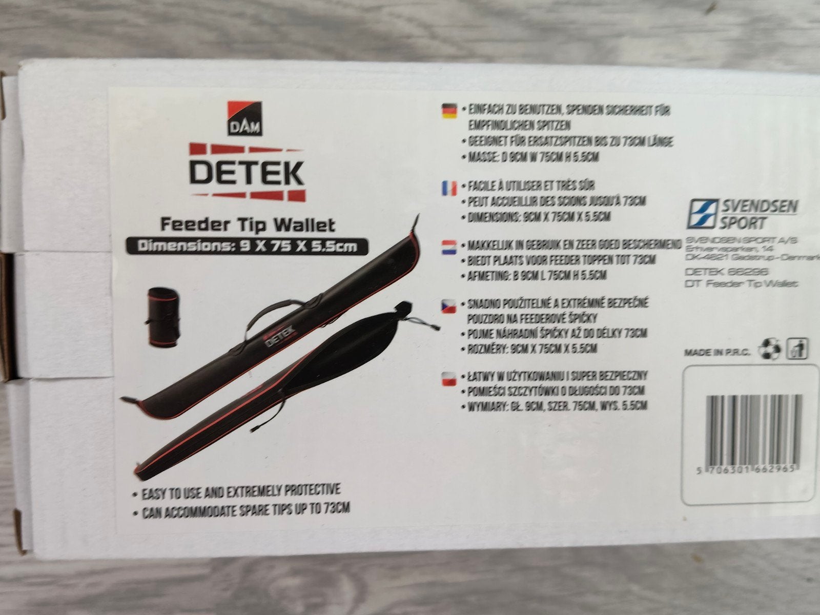 Dam Detek Feeder Tip Wallet, Verzenden, Nieuw, Complete set