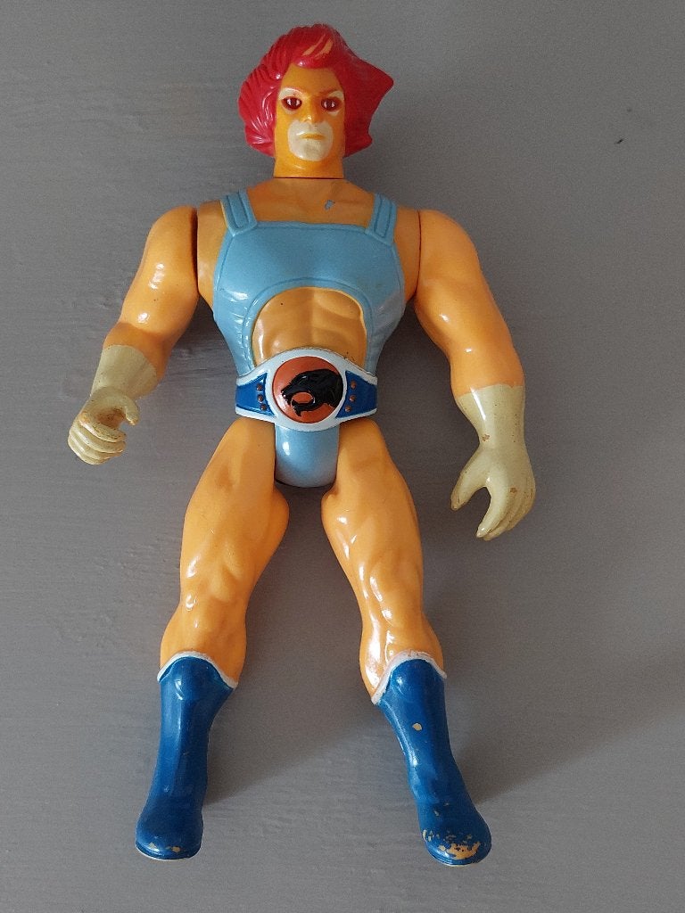 Vintage 1985/1986 LJN Thundercats Lion-O actiefiguur, Ophalen of Verzenden, Gebruikt