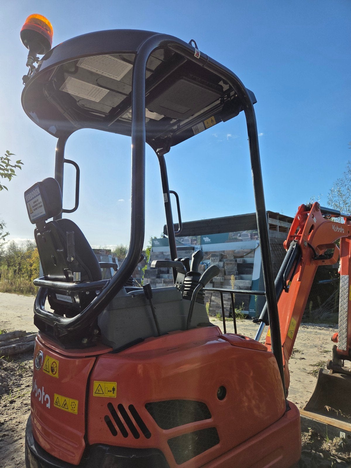 kubota u17 minigraver bwj 2024 203 uur Ex btw, Ophalen, Graafmachine