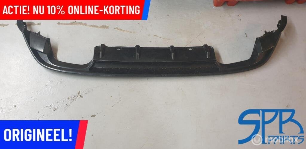 GOLF 7 7.5 FACELIFT R R20 Diffuser achterbumper 5G6807568AA, Gebruikt, Volkswagen, Ophalen of Verzenden, Volkswagen