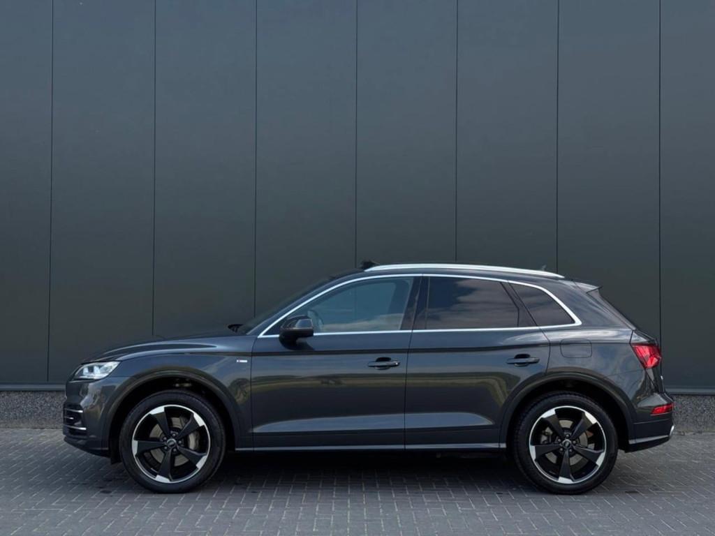 Audi Q5 55 TFSI e 3x S Line edComp. FULL PANO NAVI CAMERA LE, Auto's, Automaat, Gebruikt, 4 cilinders, Overige brandstoffen