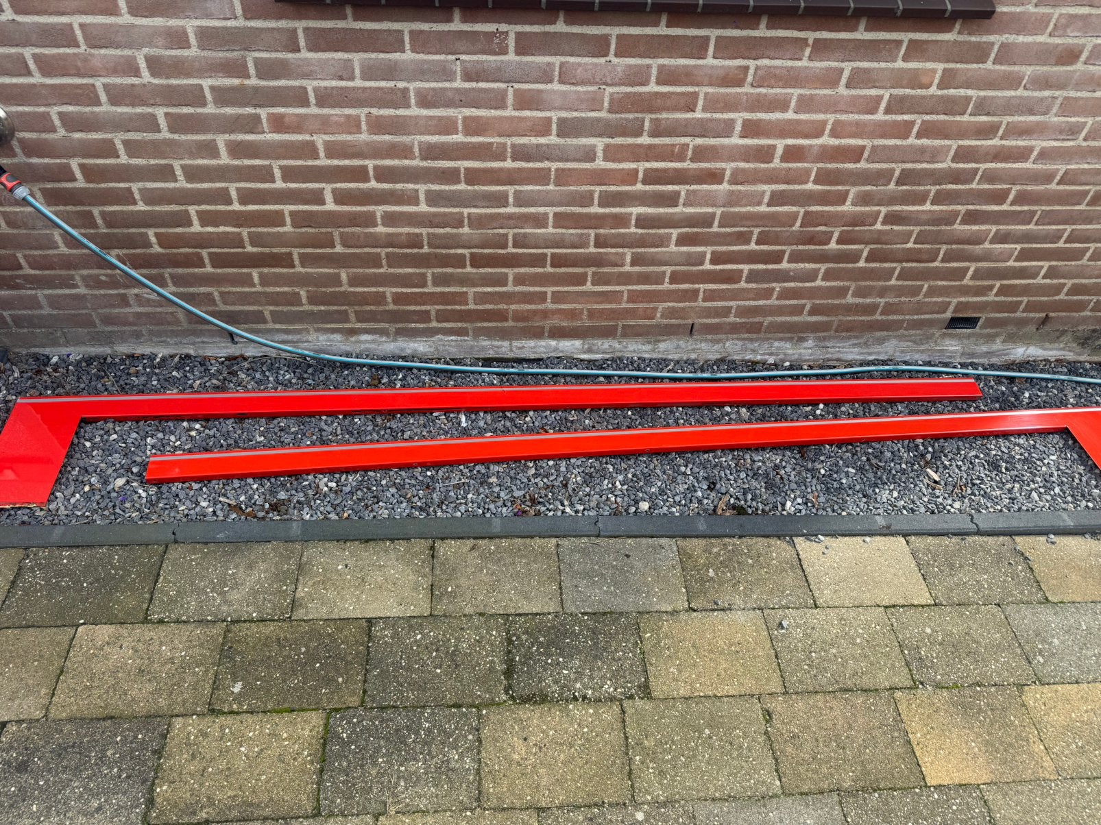 Rvs sideskirt verlengers  daf xg, Ophalen