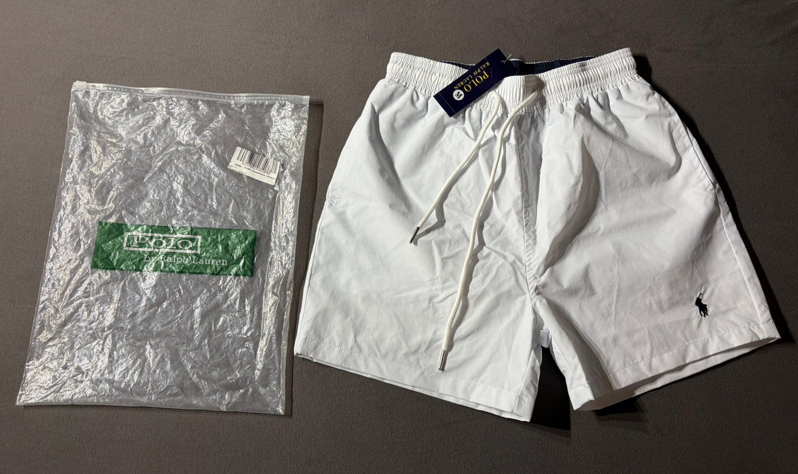 Ralph Lauren zwembroek - M, Ophalen of Verzenden, Maat 48/50 (M), Wit, Zwemshort