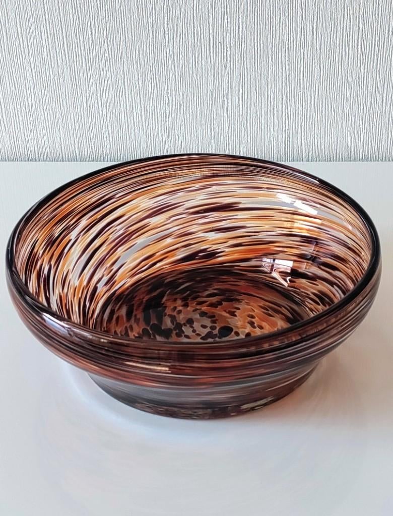 MURANO-Kunstglas Unieke Glazen Schaal, Antiek en Kunst, Antiek | Glas en Kristal, Ophalen of Verzenden