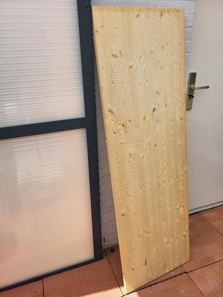 Plank massief vuren, Doe-het-zelf en Verbouw, Hout en Planken, Ophalen, 25 tot 50 mm, Nieuw, Plank