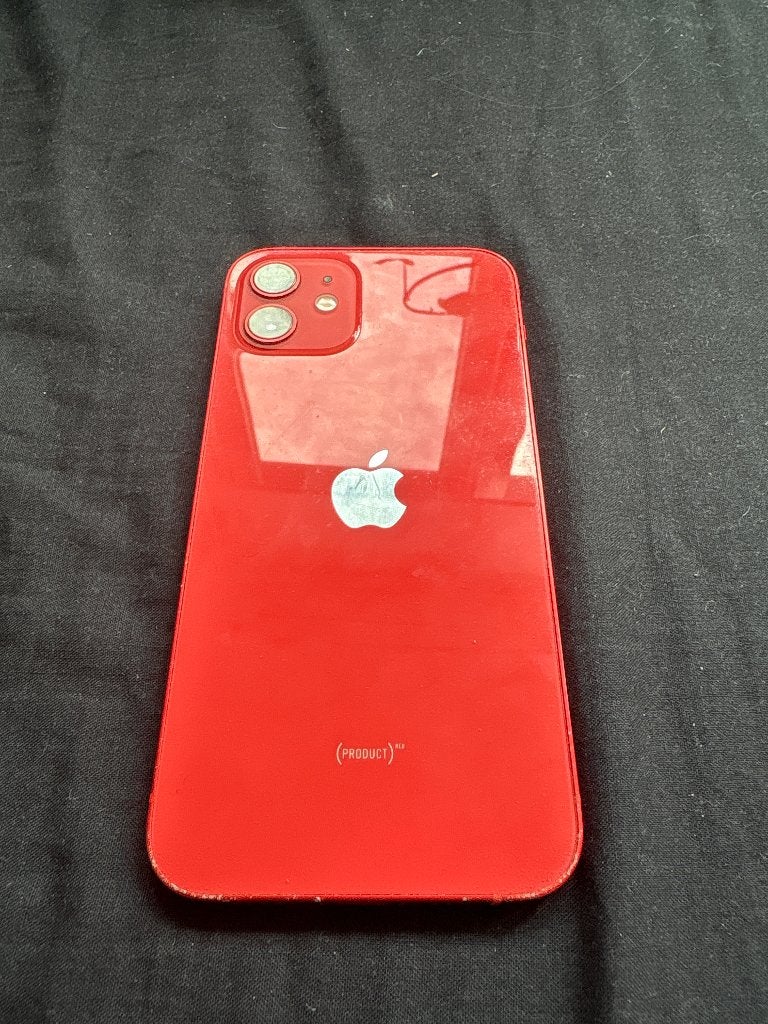 iPhone 12, rood, Telecommunicatie, Mobiele telefoons | Apple iPhone, Gebruikt, Ophalen of Verzenden, 76 %, Zonder simlock