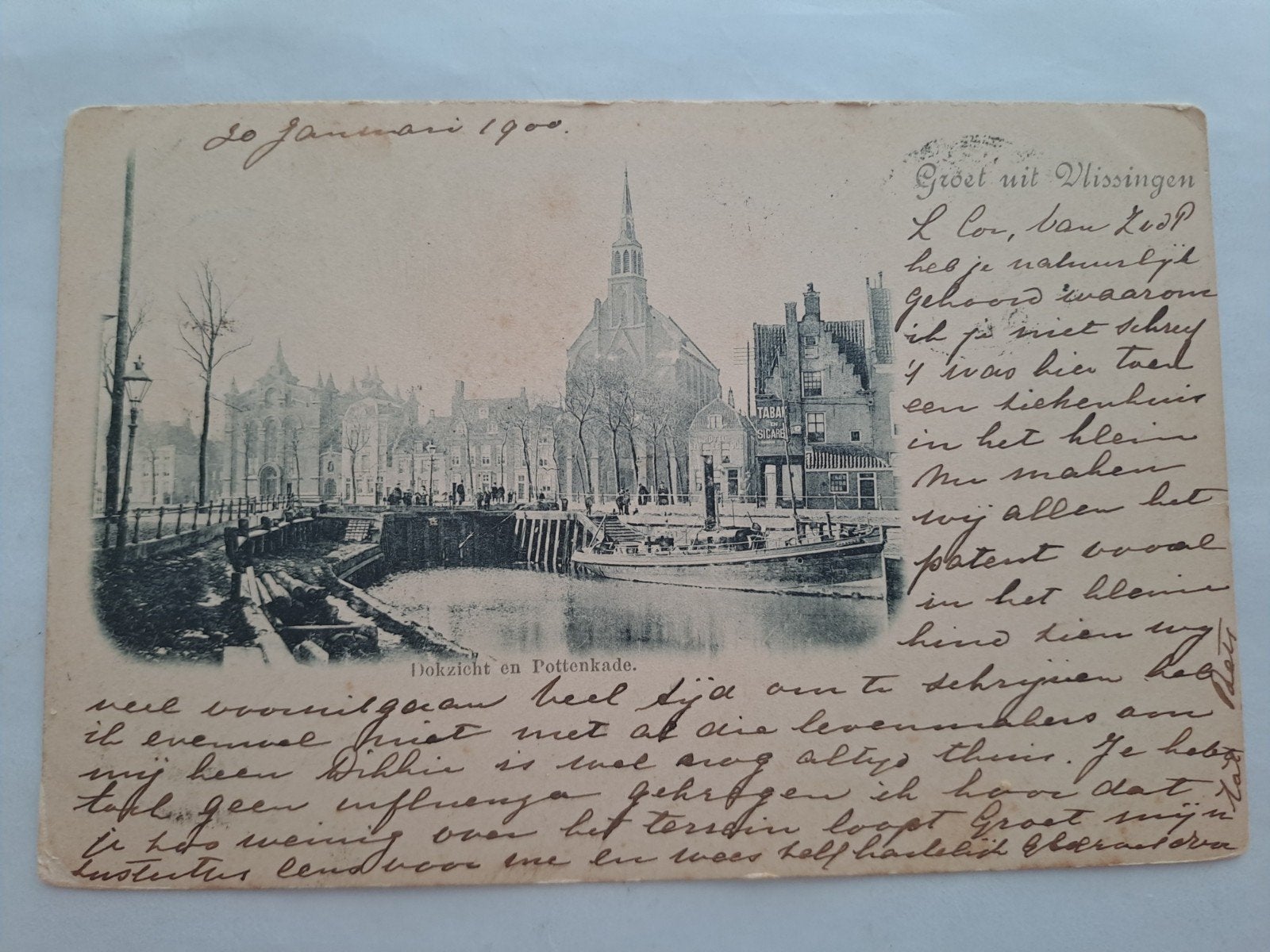 Vlissingen,  Pottenkade, Ophalen of Verzenden, Zeeland